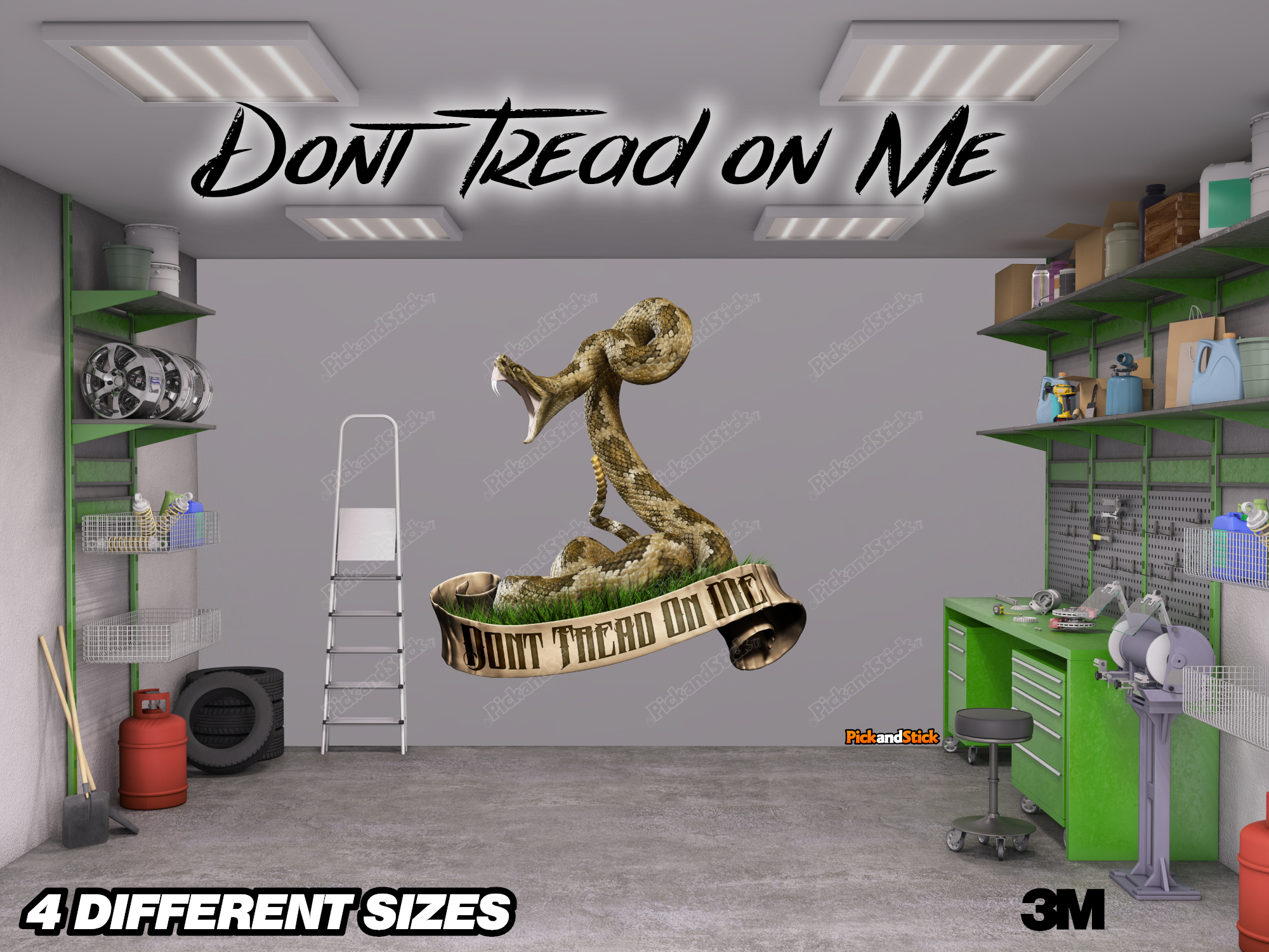 Don't Tread On Me Wall Graphic - PickandStickcom