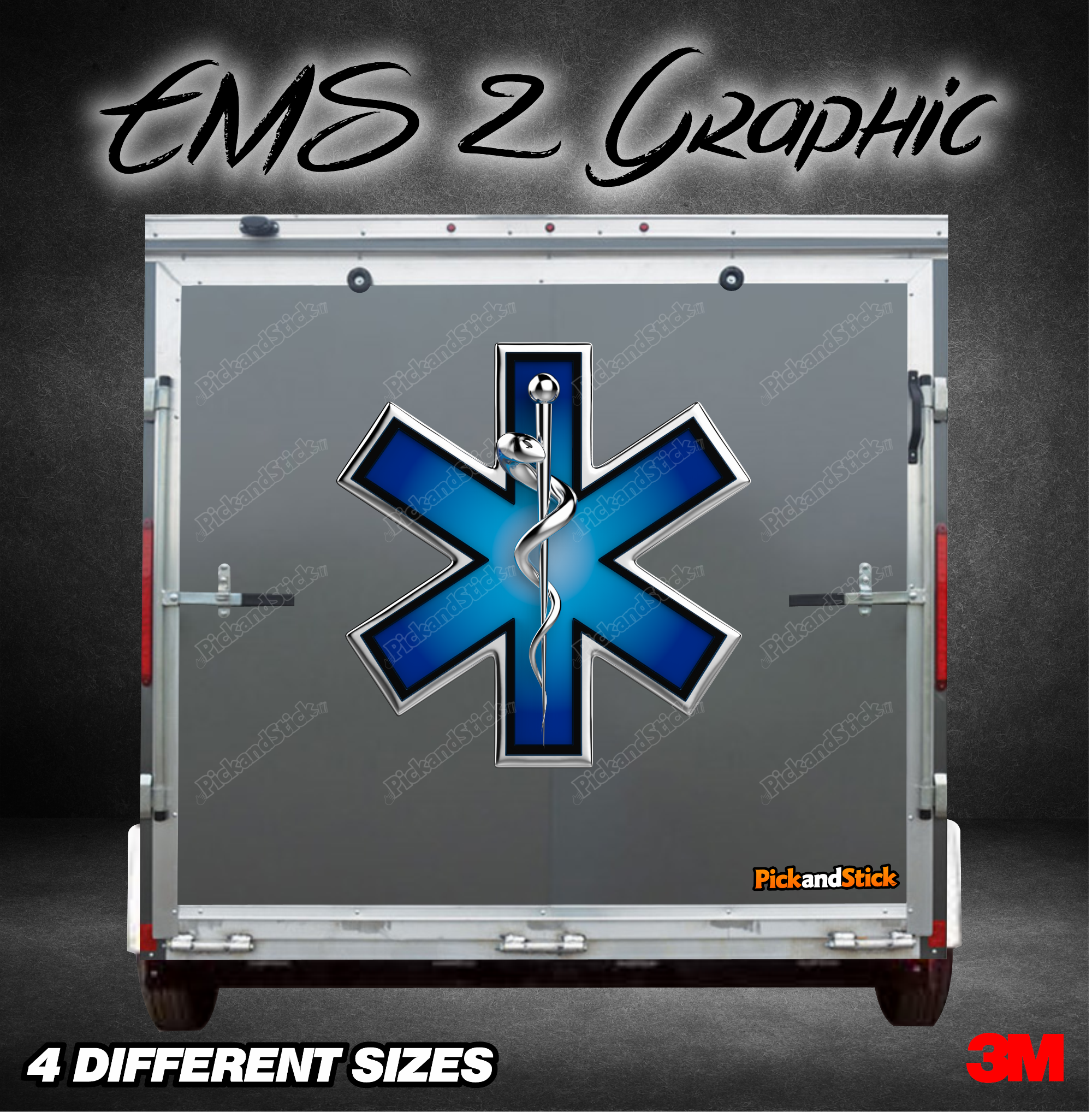 EMS 2 Trailer Graphic - PickandStickcom