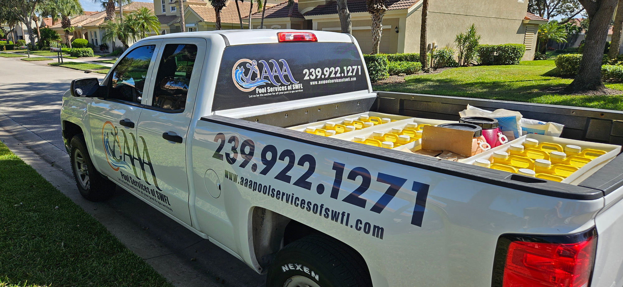 AAA Pool Service Full Size Chevy