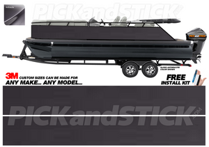 Solid Gloss Color Pontoon Wrap