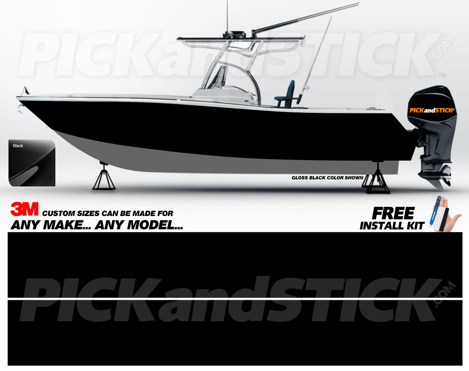 Solid Color Gloss Wrap