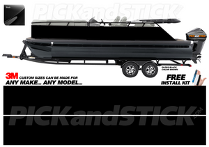 Solid Gloss Color Pontoon Wrap