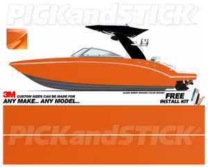 Solid Color Gloss Ski Wrap