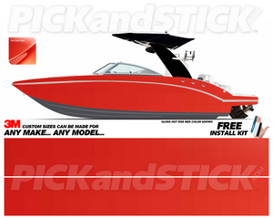Solid Color Gloss Ski Wrap