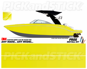 Solid Color Gloss Ski Wrap
