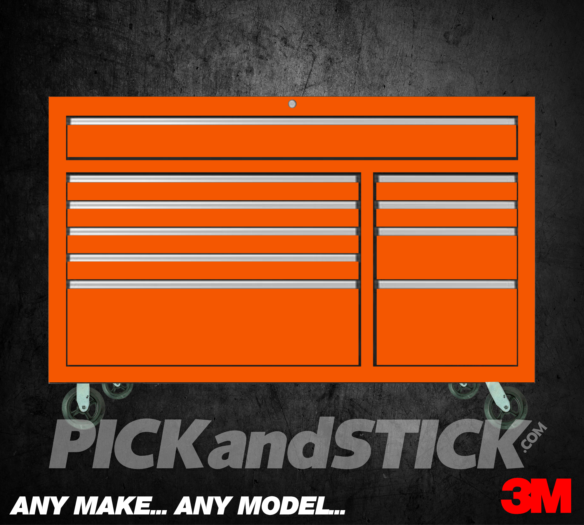 3m Burnt Orange Toolbox Wrap
