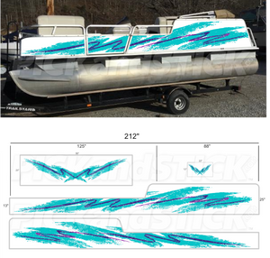 90's Retro Pontoon Wrap