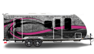 Abstract Wave RV Wrap