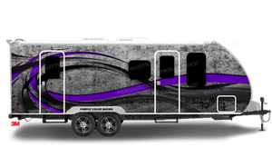 Abstract Wave RV Wrap