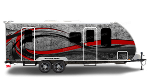 Abstract Wave RV Wrap
