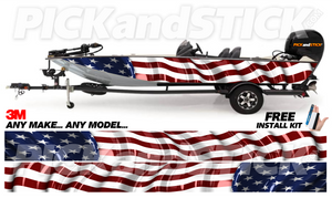 American Waving Flag Wrap