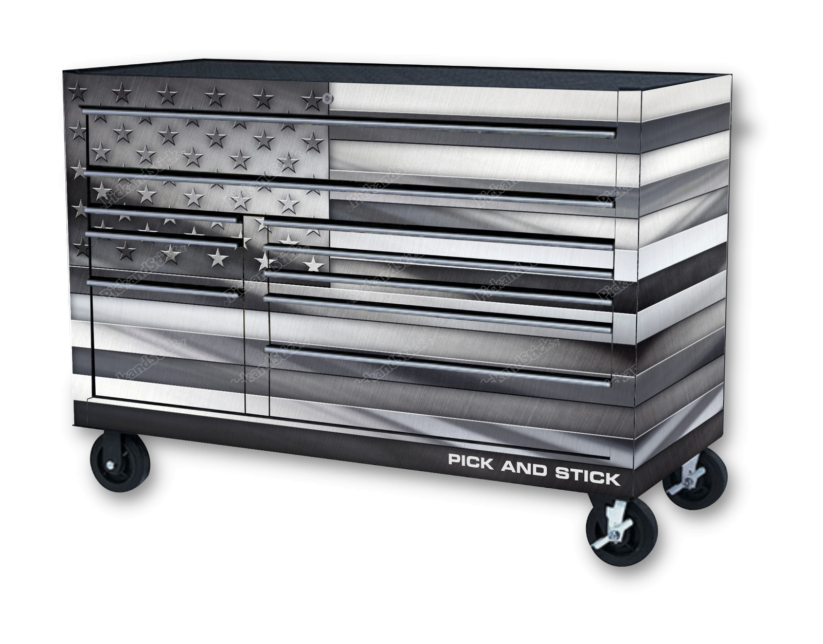 American Metal Flag Toolbox Wrap