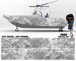 Camo CAC Boat Wrap