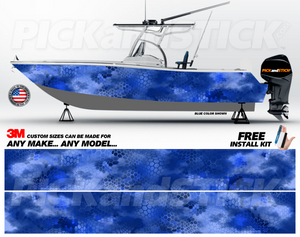 Camo BW3 Boat Wrap