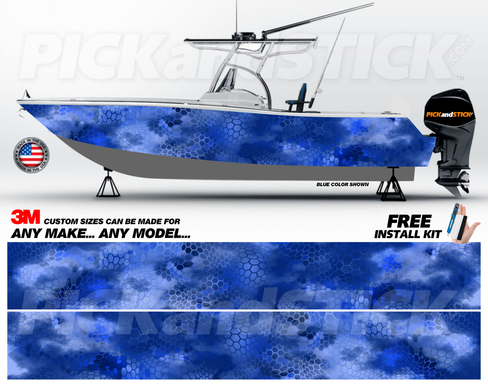 Camo BCC III Boat Wrap