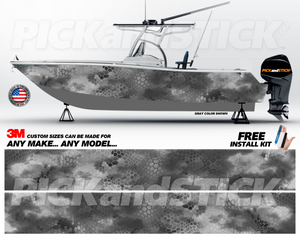 Camo BCC III Boat Wrap