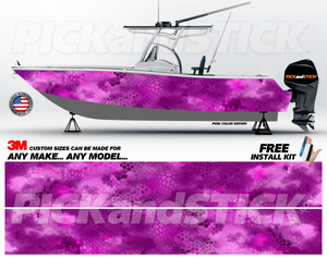 Camo BW3 Boat Wrap