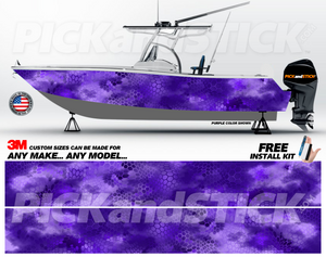 Camo BW3 Boat Wrap