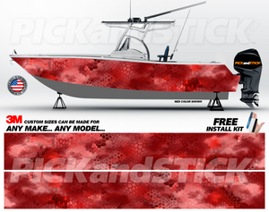 Camo BW3 Boat Wrap