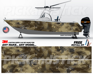 Camo BCC Boat Wrap