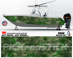 Camo BCC Boat Wrap
