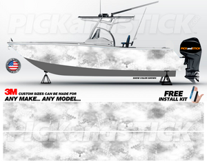 Camo BCC Boat Wrap