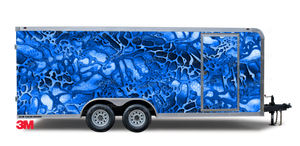 Broken V Camo Trailer Wrap