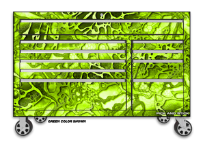 Broken 5 Camo Green Toolbox Wrap
