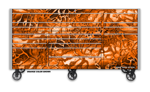 Broken 5 Camo Orange Toolbox Wrap