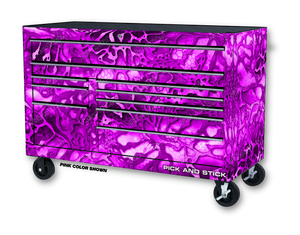 Broken 5 Camo Pink Toolbox Wrap