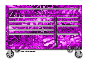 Broken 5 Camo Pink Toolbox Wrap