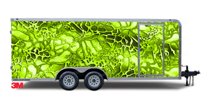 Broken V Camo Trailer Wrap