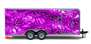 Broken V Camo Trailer Wrap