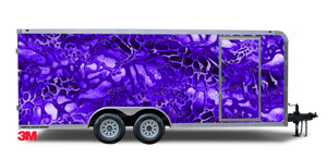 Broken V Camo Trailer Wrap