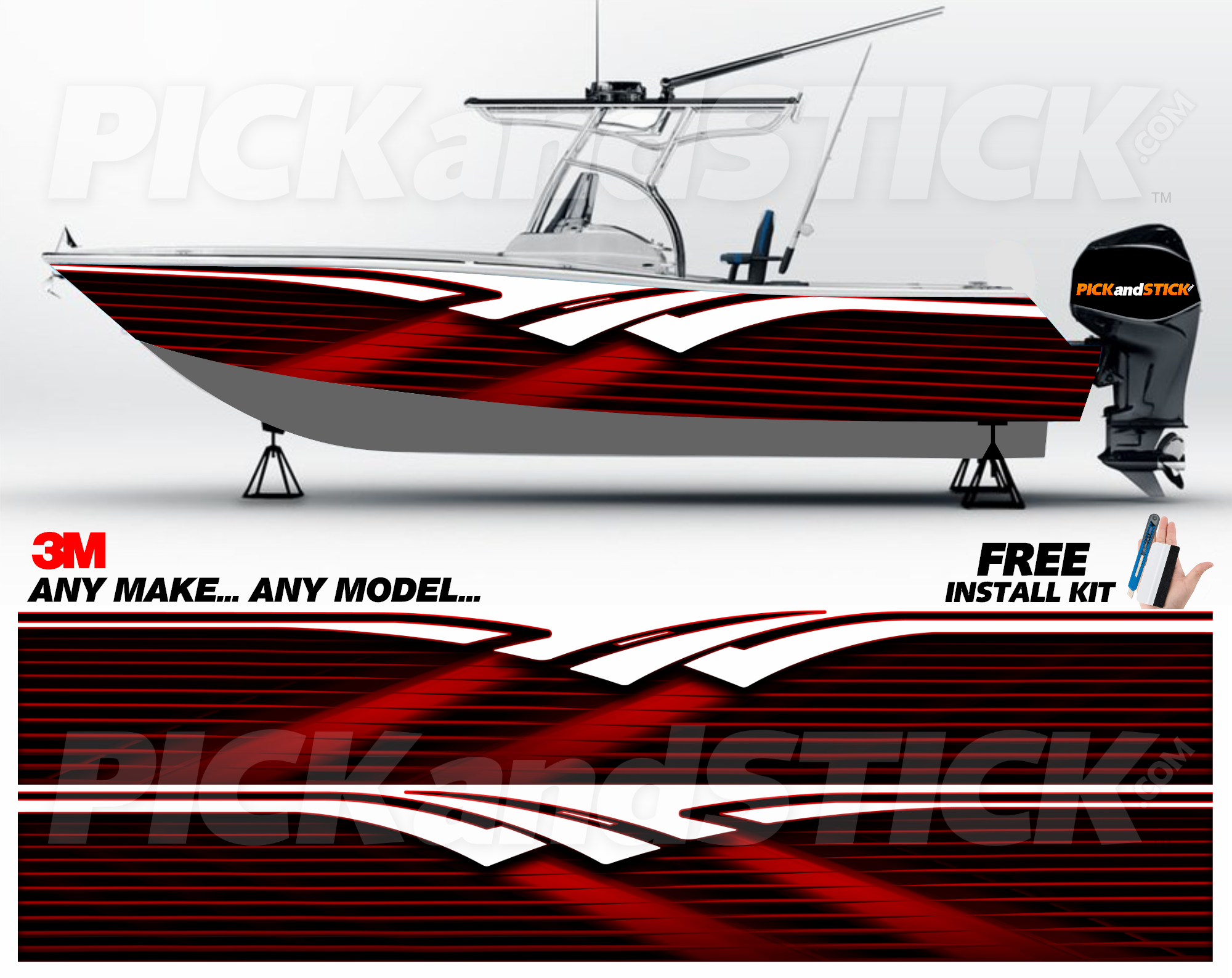 Blazing Boat Wrap