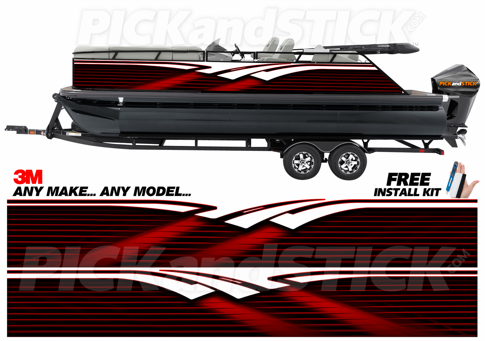 Blazing Pontoon Wrap