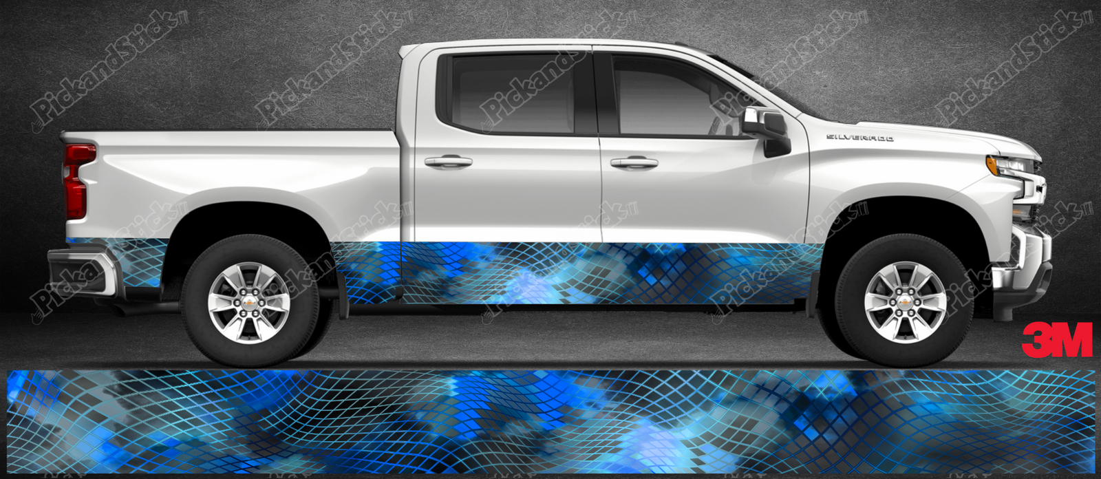 Camo BAC3 Blue Rocker Kit