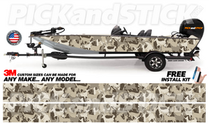 Camo Duck, Deer, Goose, Pheasant Wrap