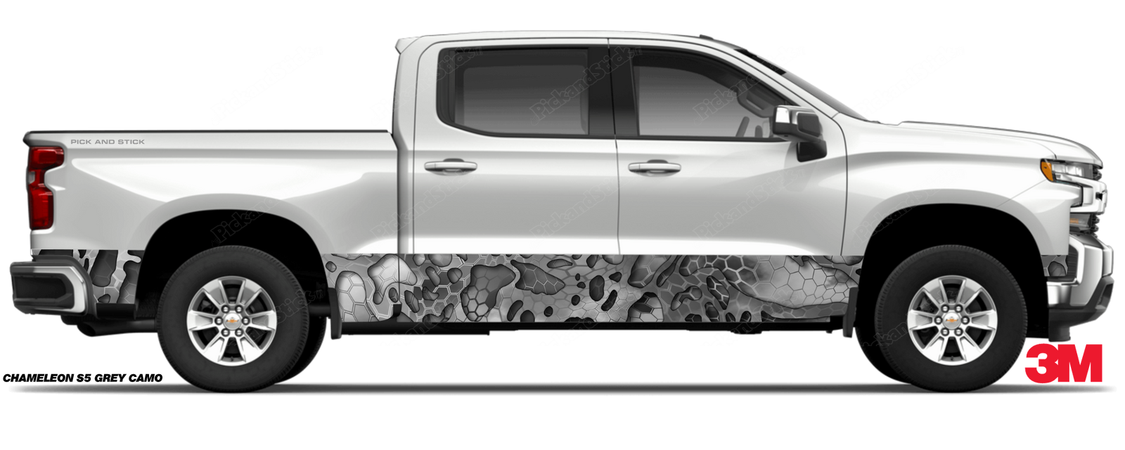 Broken 5 Camo Rocker Kit