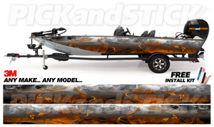 Grunge Fire Flats/Bass Wrap