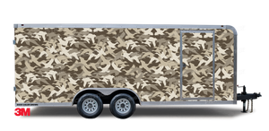 Camo Duck, Deer, Goose, Pheasant Trailer Wrap