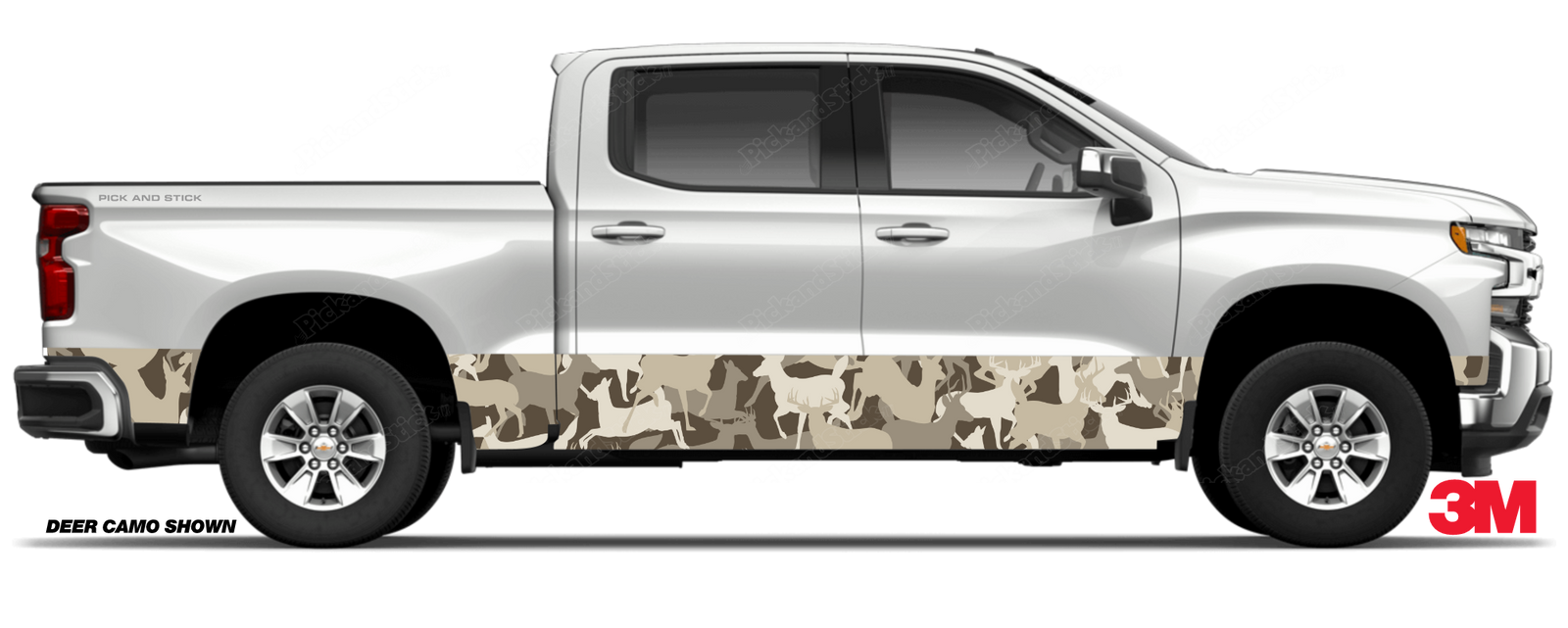 Duck, Deer, Goose, Pheasant Silhouette Camo Rocker Kit