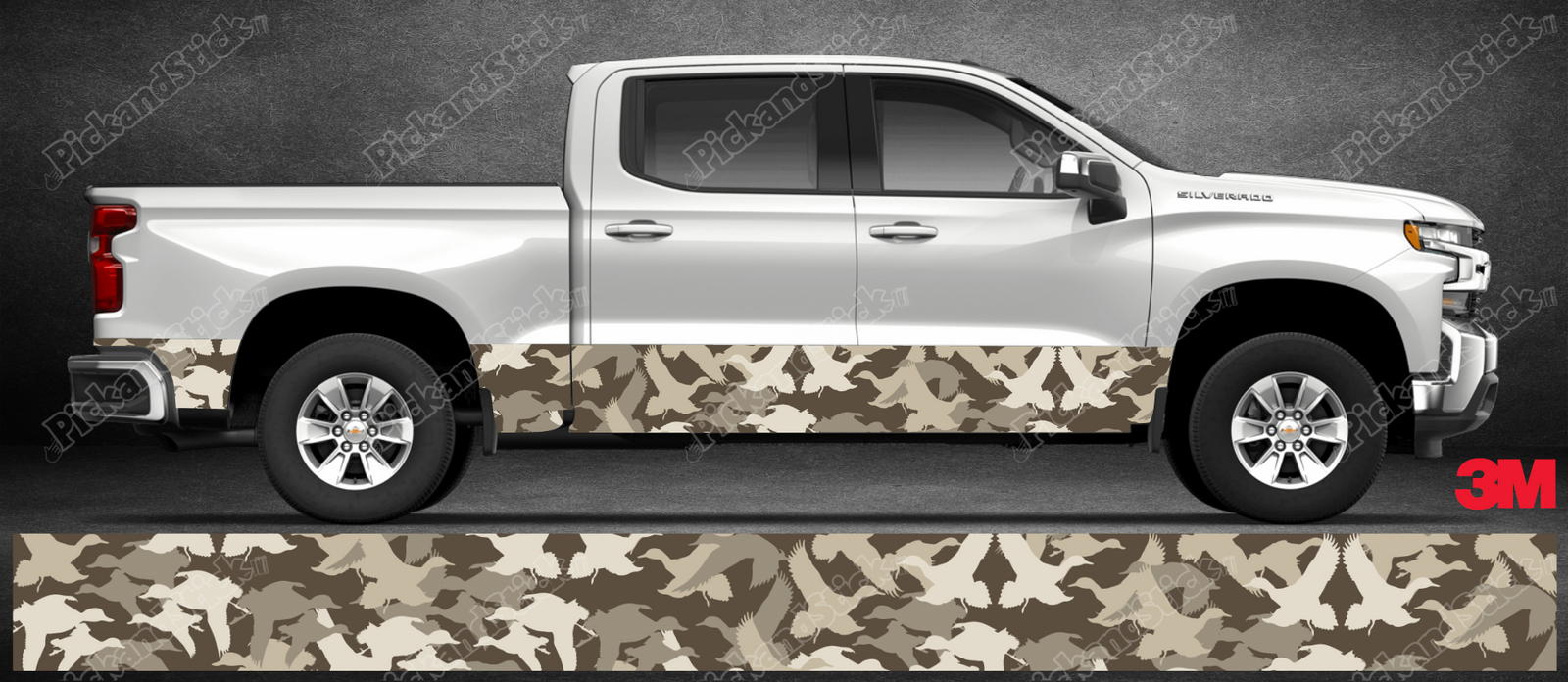 Duck Silhouette Camo Rocker Kit