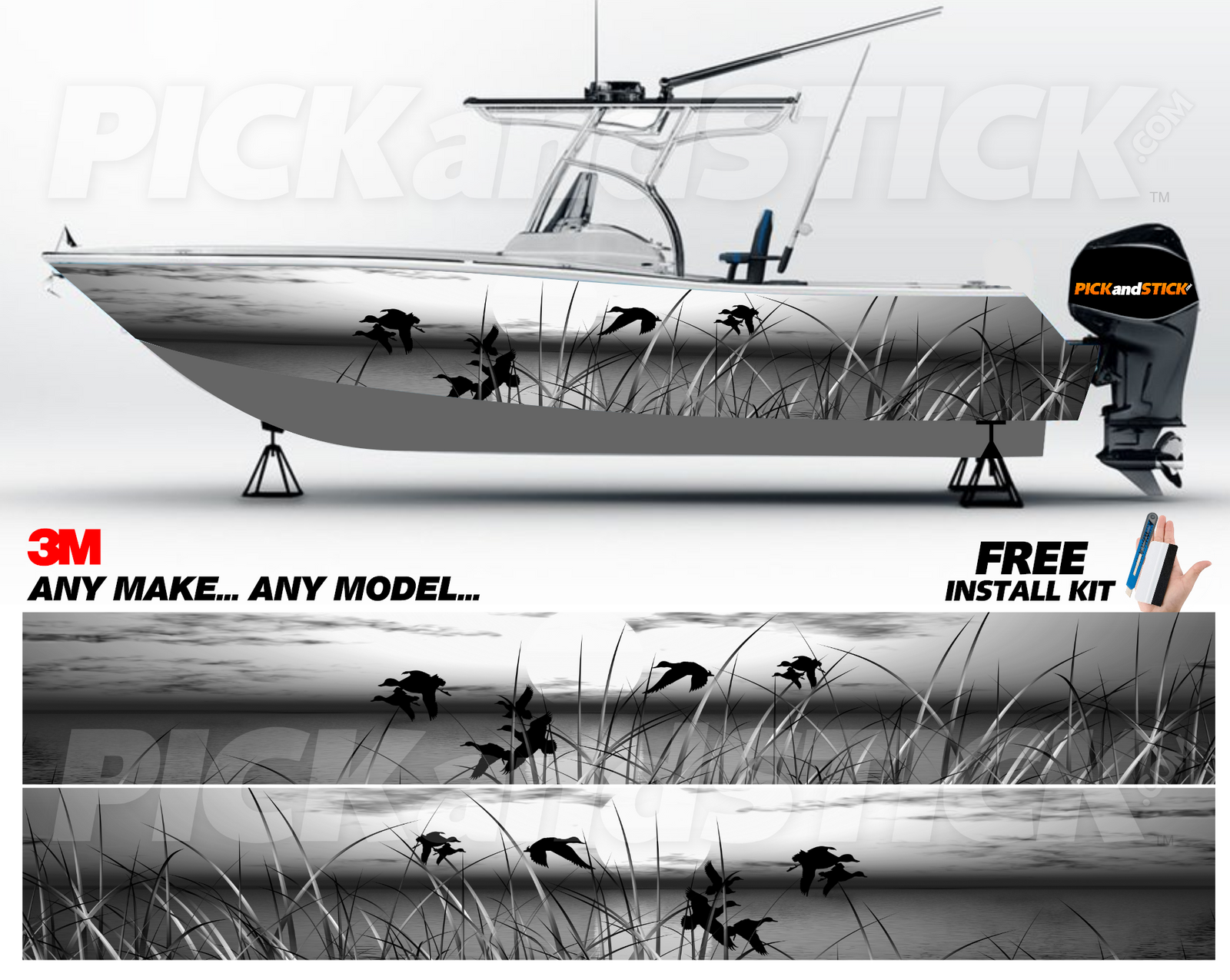 Duck Heaven Boat Wrap