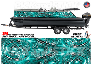 Finish Line Pontoon Wrap