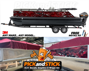 Finish Line Pontoon Wrap