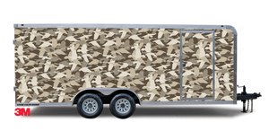 Camo Duck, Deer, Goose, Pheasant Trailer Wrap