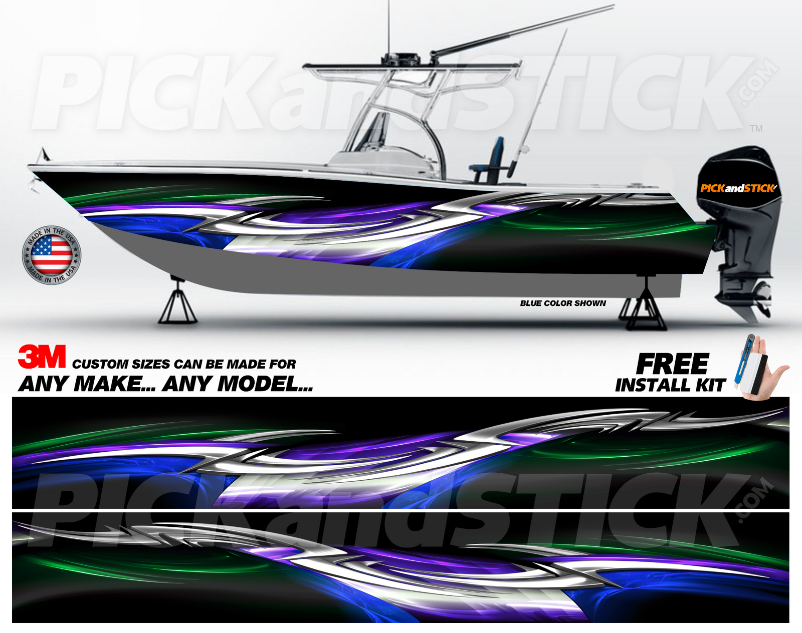Hotrod Boat Wrap