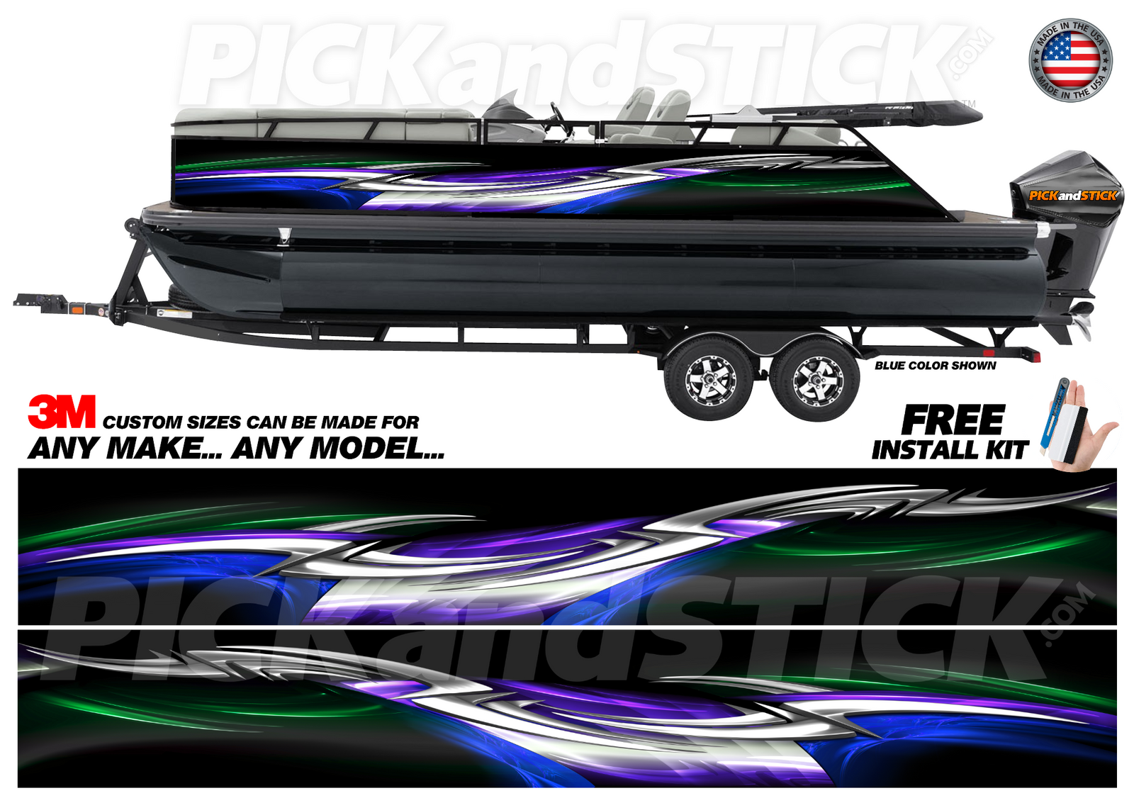 Hotrod Pontoon Wrap