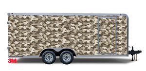 Camo Duck, Deer, Goose, Pheasant Trailer Wrap